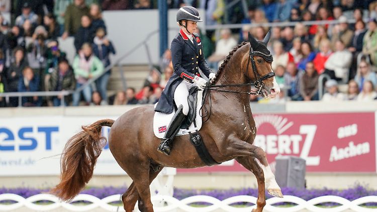 Charlotte Dujardin kann im Sommer in den Dressurzirkus zurückkehren.