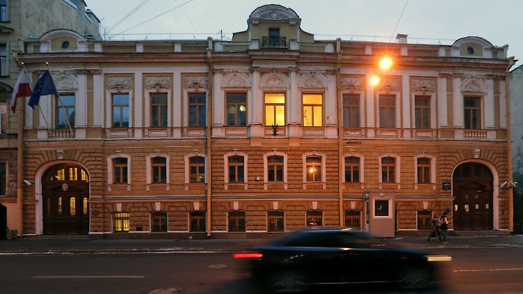 Polens Generalkonsulat in St. Petersburg.