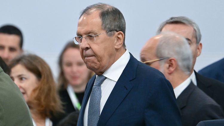 Bekam auf seine Äußerungen die passende Kritik: Russlands Außenminister Lawrow. 