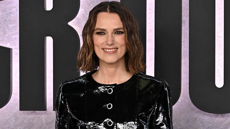 Ob sie "Tatsächlich... Liebe" wohl auch an Weihnachten guckt? Keira Knightley.