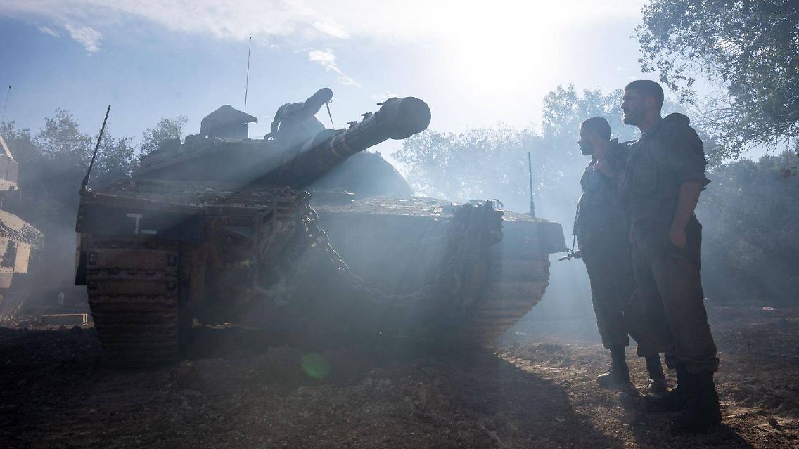 Israelische Soldaten auf den Golan-Höhen