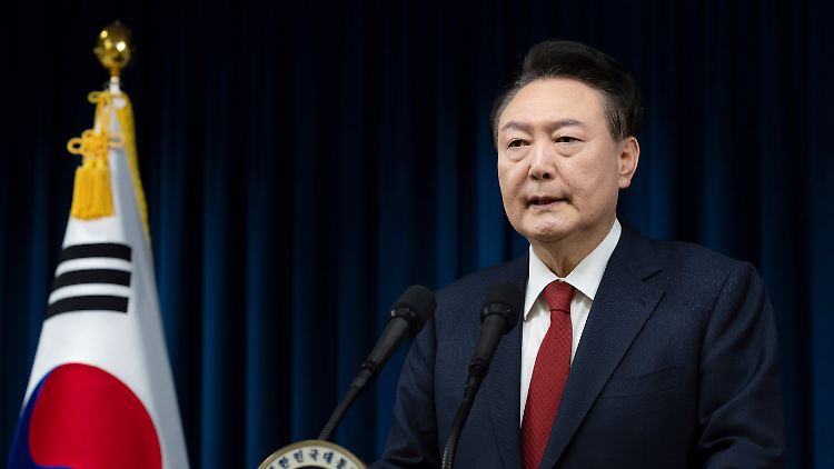 Darf vorerst im Amt bleiben: Yoon Suk Yeol.