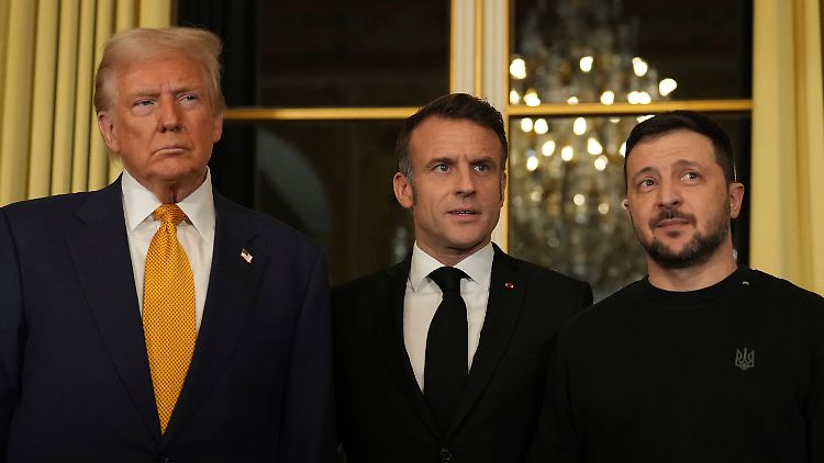 Trump ist derzeit in Frankreich zu Gast - auf seiner ersten Auslandsreise seit dem Wahlsieg Anfang November.