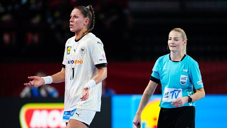 Xenia Smits ärgerte sich über das eigene Team.
