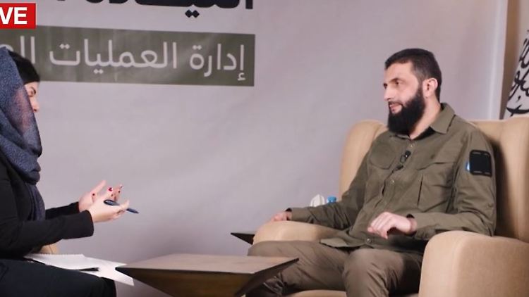Al-Dschulani gab CNN am Freitag ein Interview.