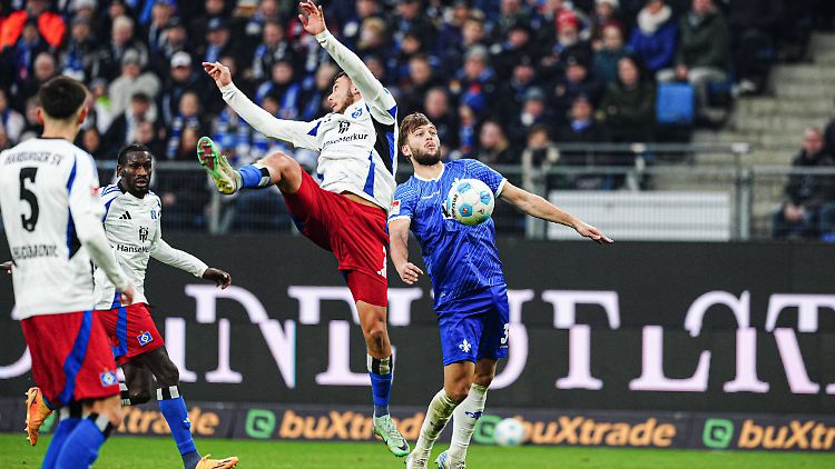 Der HSV springt nicht ganz oben mit rein.