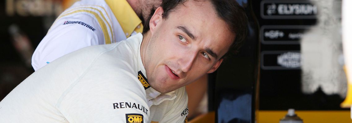 "Bei hoher Geschwindigkeit einen Unfall": Robert Kubica.
