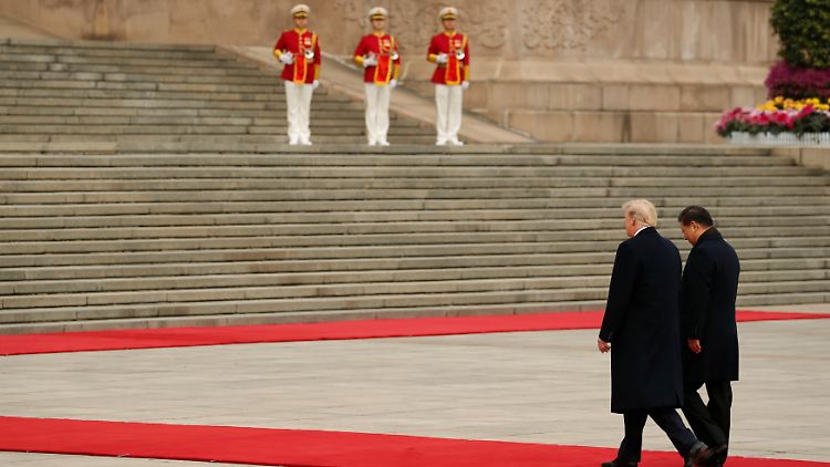 Schon in der ersten Amtszeit Trumps war das Verhältnis zu China schwierig. 