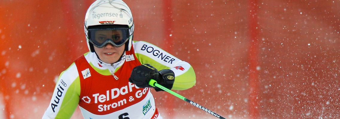 Rast zum Sieg: Viktoria Rebensburg.