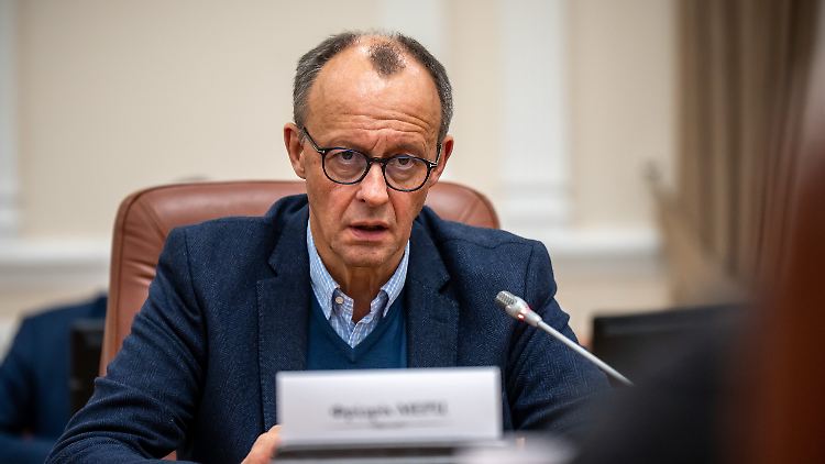 Friedrich Merz besuchte in dieser Woche die Ukraine, die sich seit bald drei Jahren gegen Russlands Invasion verteidigt.