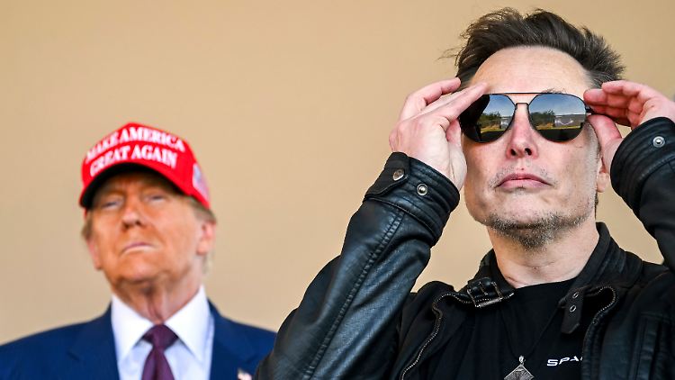Neben Musk wirkt Donald Trump mit seinem gerade einmal 2-Milliarden-Dollar-Vermögen geradezu arm.