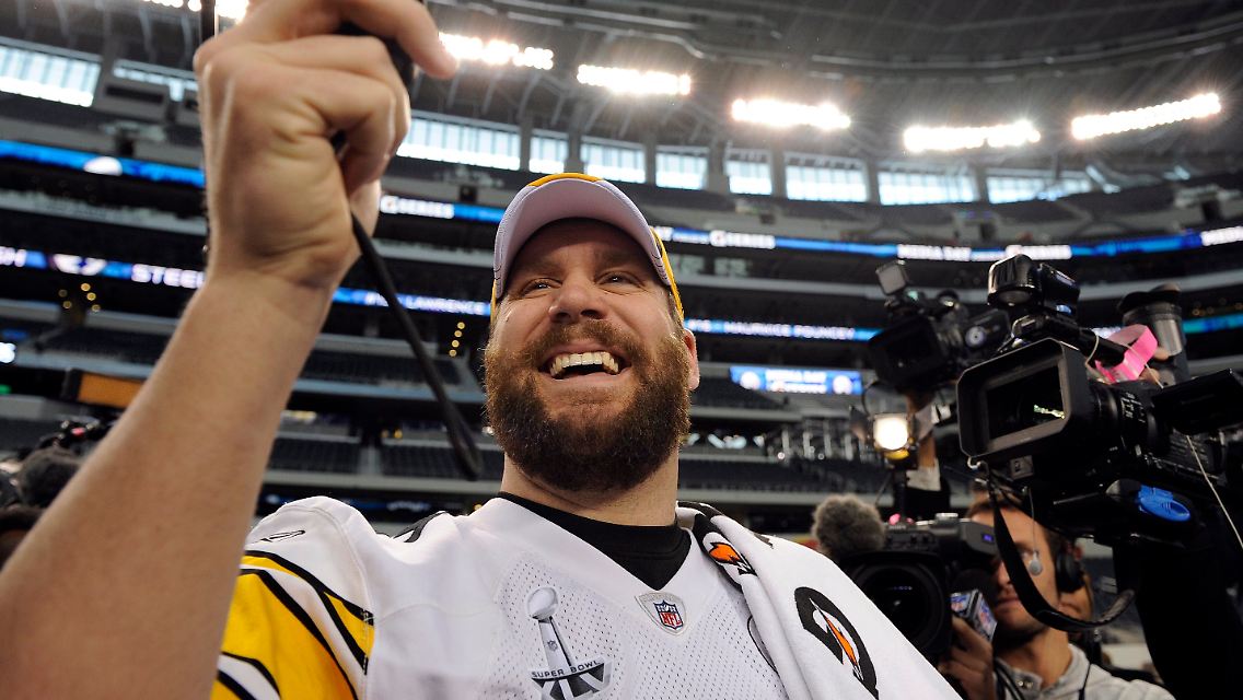 "Ich will ein besserer Mensch und ein Vorbild für die Kinder sein": Ben Roethlisberger.