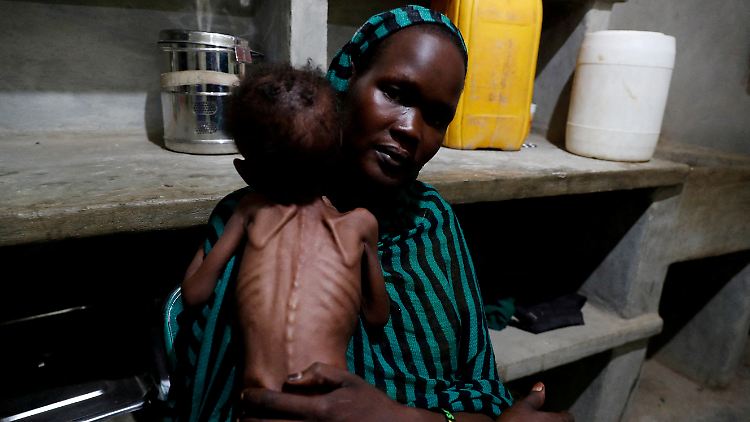 Mehr als die Hälfte der Menschen im Sudan, weiß nicht, ob sie morgen etwas zum Essen haben wird.