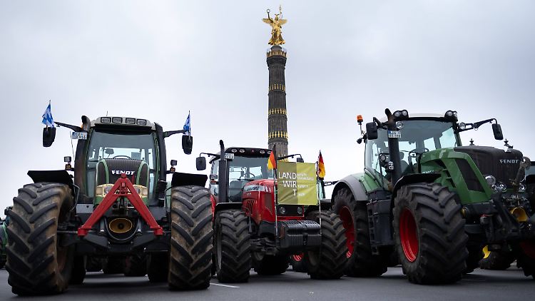 Auch knapp ein Jahr nach den großen Bauernprotesten ist die Stimmung in der Branche gedrückt, so Bauernpräsident Rukwied.