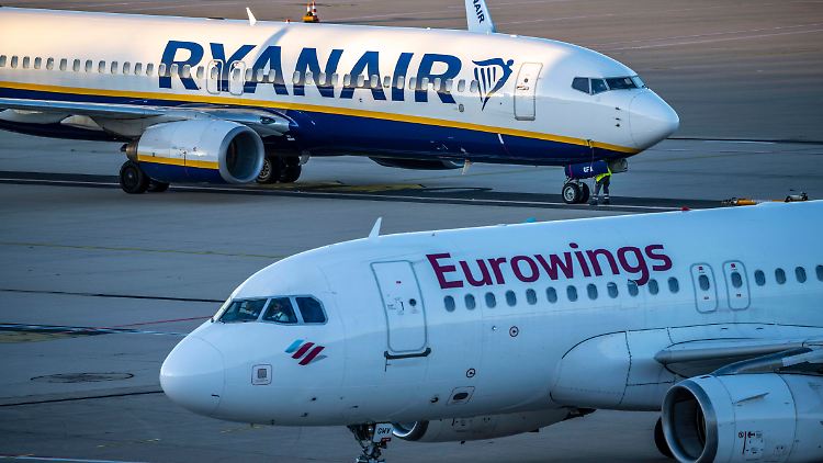 Die Preise steigen bei Ryanair, Eurowings und Co.