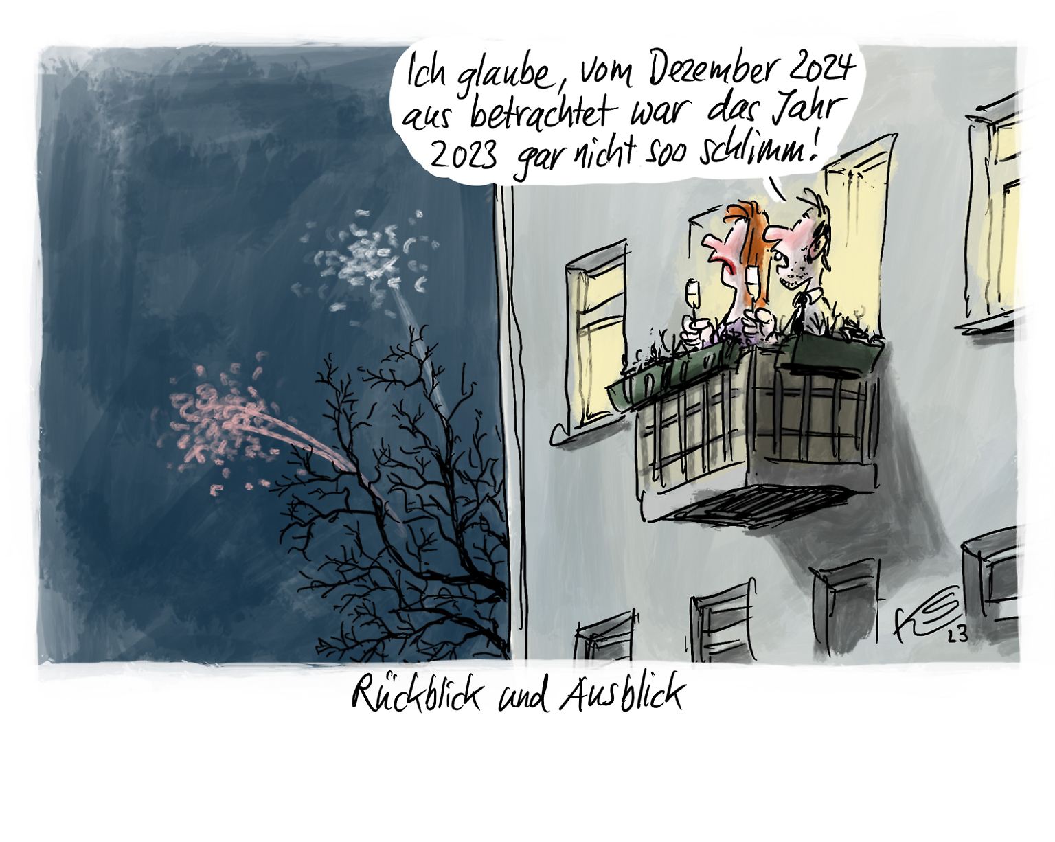 2024 war ein politisch außergewöhnliches Jahr. Da wirkt 2023 im Vergleich tatsächlich geradezu harmlos.