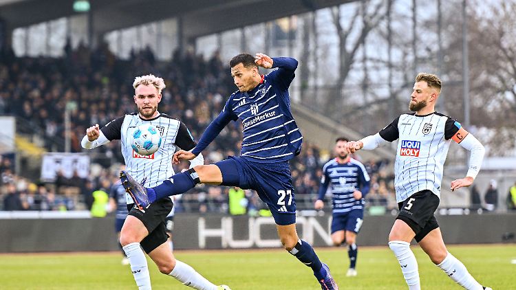 Davie Selke erzielte beim 1:1 in Ulm seinen achten Saisontreffer.