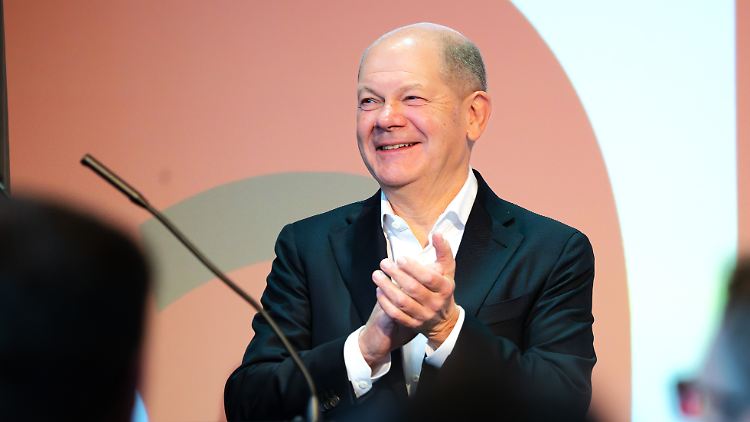 Scholz wurde zum Spitzenkandidaten der SPD in Brandenburg gewählt. 
