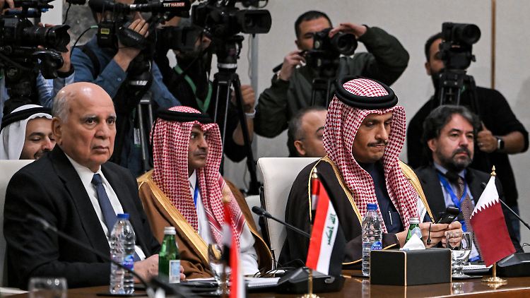 Neben mehreren arabischen Ländern waren auch die Türkei, die EU und die USA bei dem Treffen in Jordanien vertreten. 