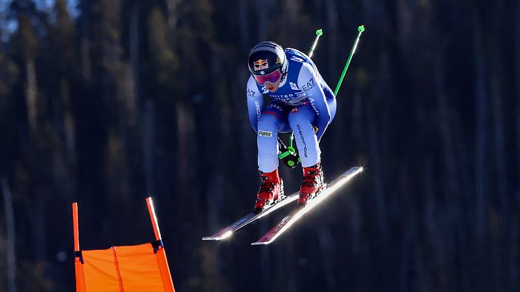 Sofia Goggia fliegt.