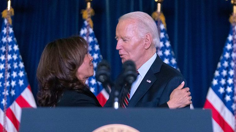 "Wir bleiben engagiert", so Biden. 
