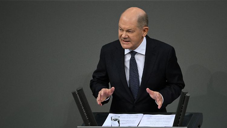 Attackierte die aus der Ampel-Koalition ausgeschiedene FDP erneut hart: Bundeskanzler Scholz.
