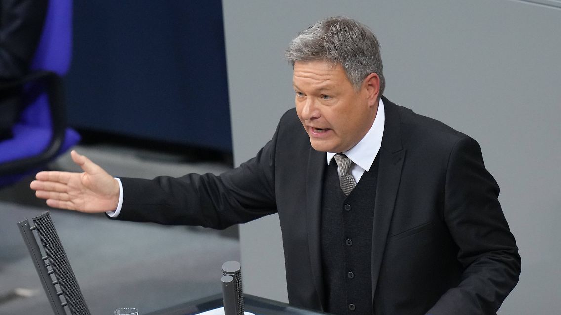 Habeck übte scharfe Kritik am Wahlprogramm der Union.