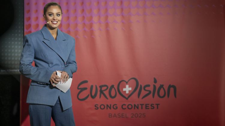 Moderatorin Jennifer Bosshard gibt erste ESC-Details bekannt.