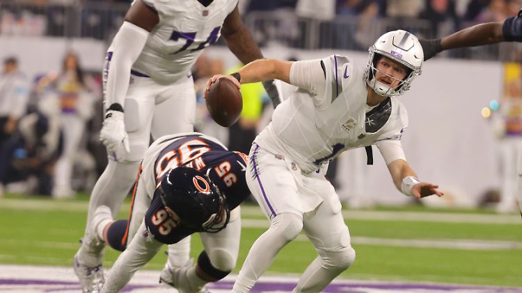 Sam Darnold führt seine Vikings in Richtung Division-Endspiel.