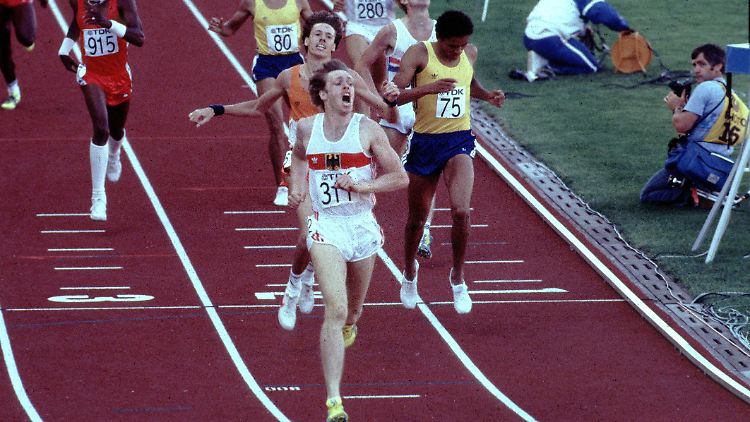 Will Wülbeck konnte seinen WM-Sieg 1983 auch kaum fassen.