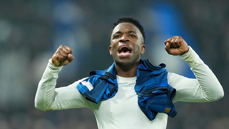 Vinícius Júnior gewann in diesem Jahr mit Real Madrid unter anderem die Champions League.