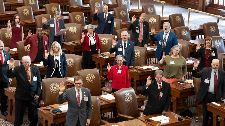 Wie hier in Texas haben inzwischen alle Wahlleute der einzelnen Bundesstaaten ihre Stimmen abgegeben.