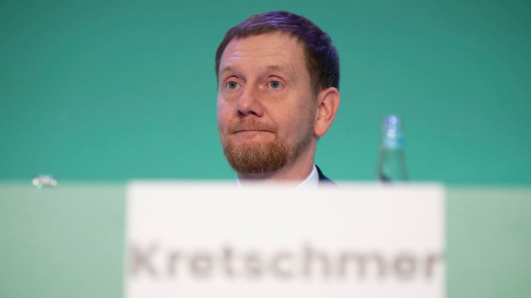 Will Sachsens Ministerpräsident bleiben: Michael Kretschmer.