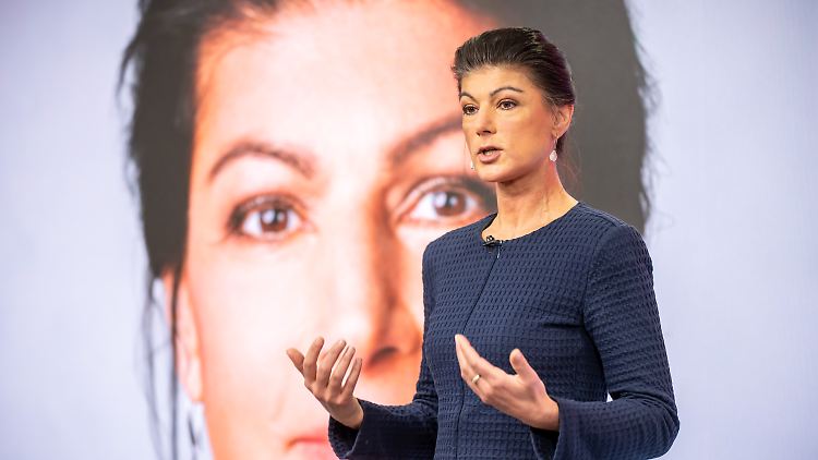 Sahra Wagenknecht sieht Deutschland an einem Wendepunkt.