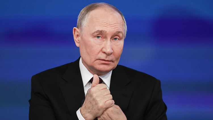 Wladimir Putin hielt seine jährliche Jahrespressekonferenz ab. 