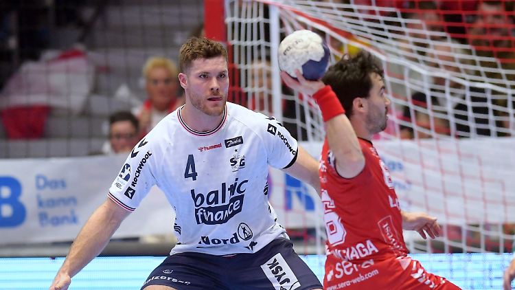 Johannes Golla stand beim Pokalspiel in Melsungen im Fokus.
