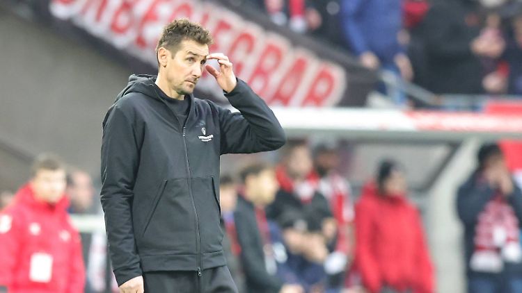 Miroslav Klose erlebt schwierige Wochen mit seinem FC Nürnberg.