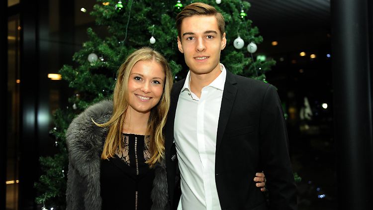 Bekommen ein Baby: Florian Neuhaus und Aline Restle.