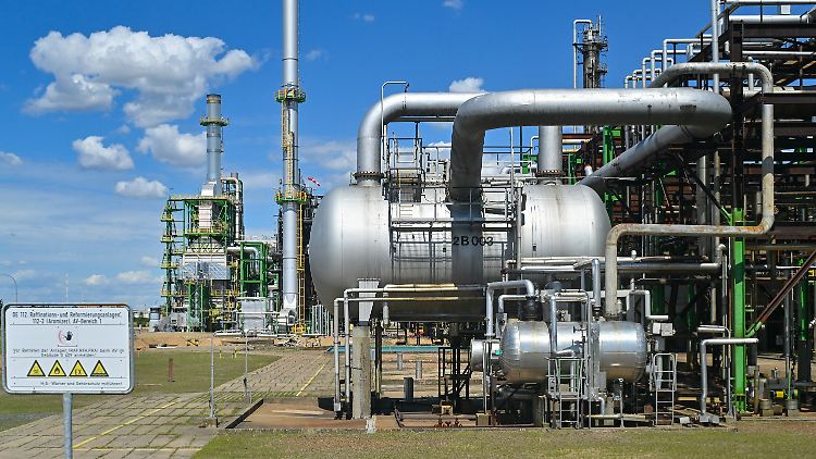 Shell hält 37,5 Prozent an der Großraffinerie PCK im brandenburgischen Schwedt. 
