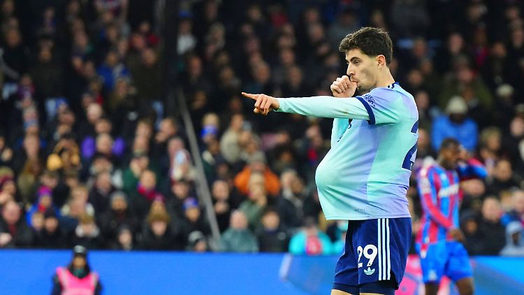 Kai Havertz wird in diesem Jahr Vater.