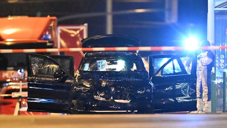 Mit diesem BMW raste Taleb A. über den Magdeburger Weihnachtsmarkt.