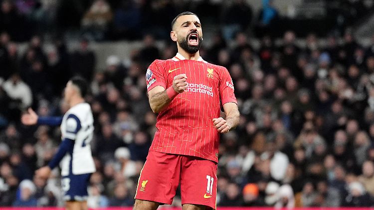 Mo Salah und Kollegen hatten viel Spaß.