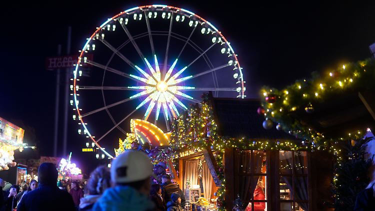 Der Unfall ereignete sich auf dem Weihnachtsmarkt in Berlin-Lichtenberg.