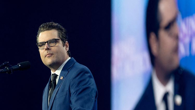 Matt Gaetz weist die Vorwürfe zurück, vor allem jenen der Prostitution.