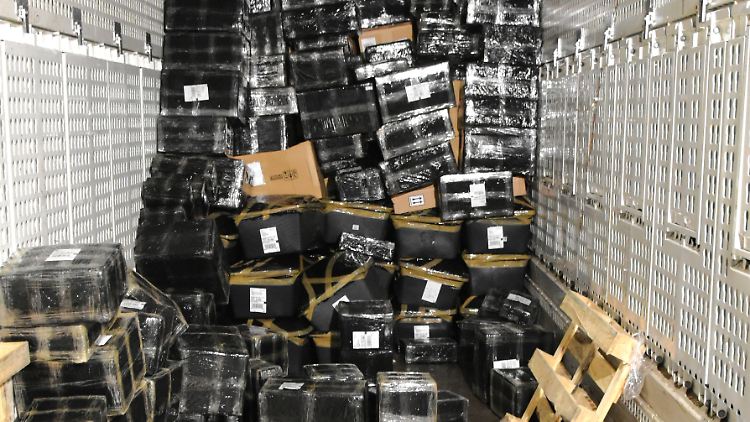 Insgesamt mehr als 460 Pakete hat der Zoll in Hannover beschlagnahmt.