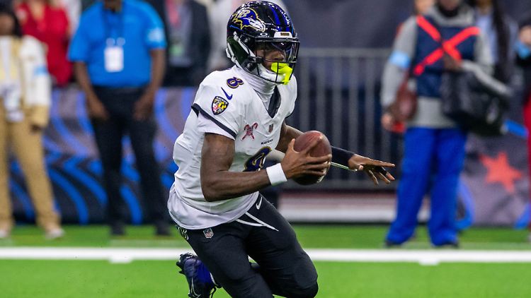 Kein Quarterback rannte mehr als er: Lamar Jackson.