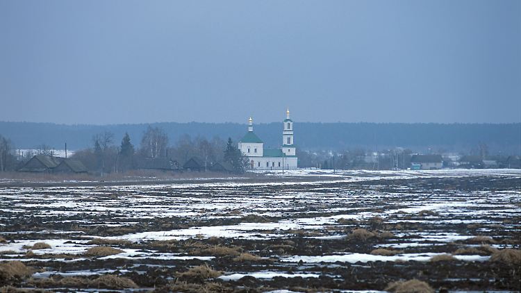 Die Stadt Lgow befindet sich gut 60 Kilometer von der ukrainischen Grenze entfernt. 