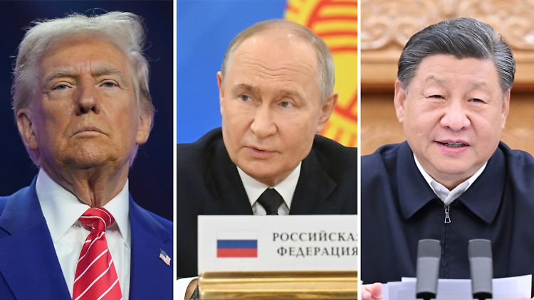Trump, Putin und Xi sind für die Europäer unberechenbar.