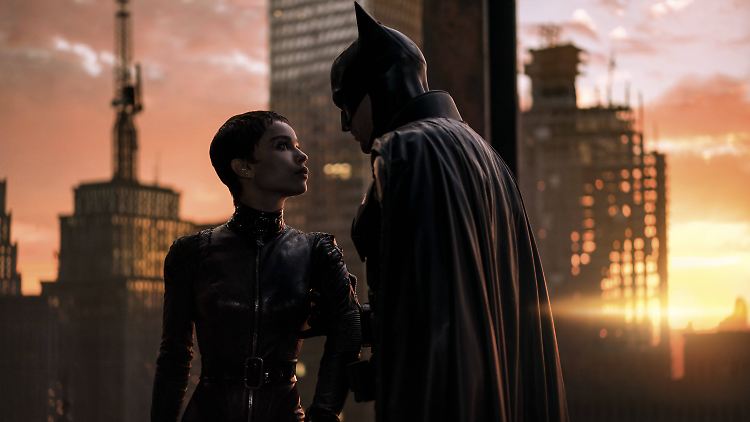 Robert Pattinson und Zoë Kravitz in "The Batman".