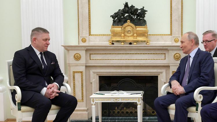 Ficos Treffen mit Putin hatte vergangene Woche für heftige Kritik gesorgt.